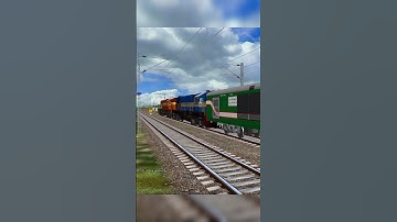 Twin ALCO With Maitree Express At Flat 110 KM/H | #msts#mstshots#trainshort#trainsimulator#openrails