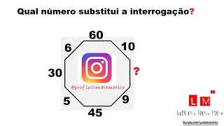 Resposta do desafio de lógica e matemática: Que número substitui a  interrogação no hex…