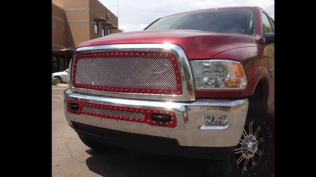 RaceMesh Trucks RMT 2010 - 2012 Dodge Ram 2500 3500 Install Video Racemeshgrilles.com