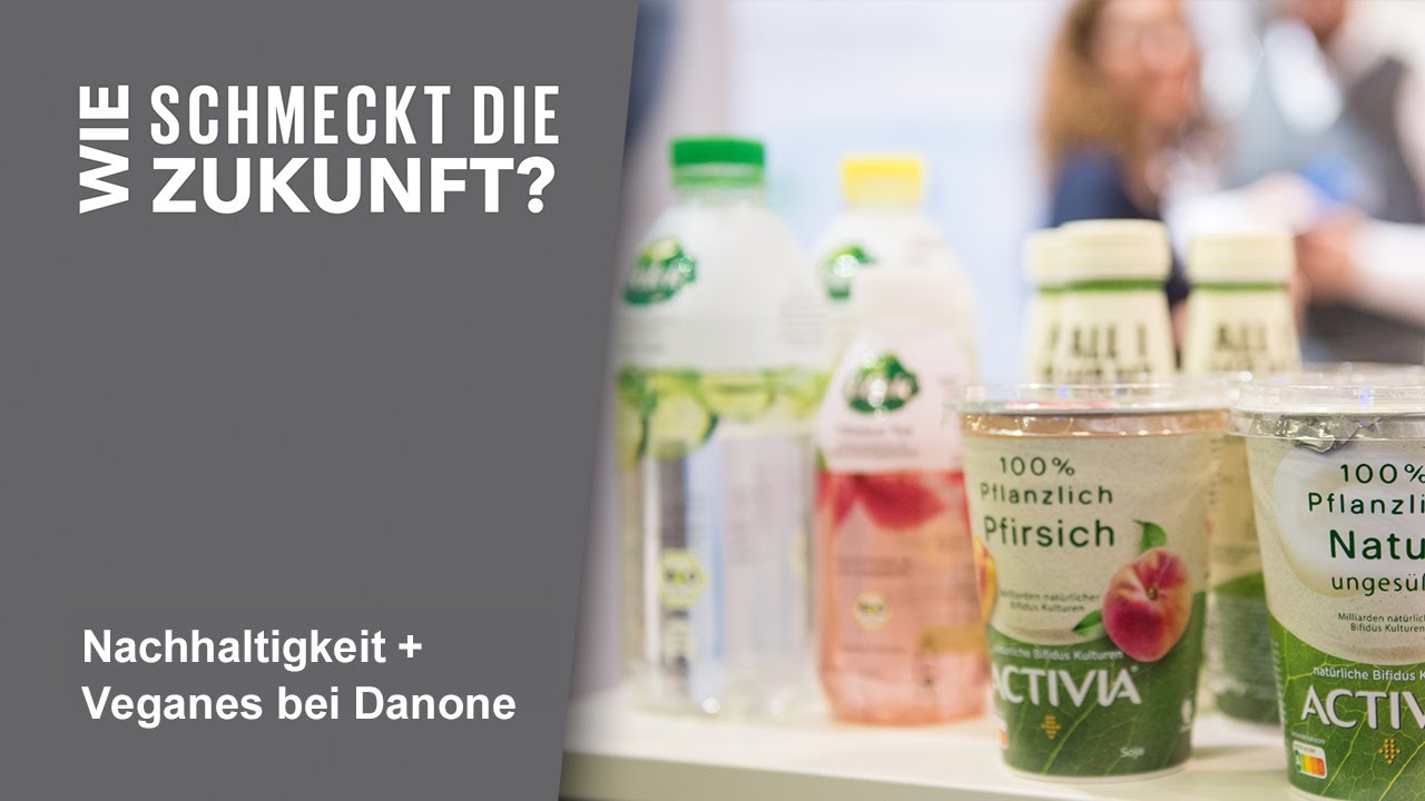 Nachhaltige Verpackung Vegane Joghurt Alternativen Was Ist Neu Bei Danone Volvic Activia Youtube