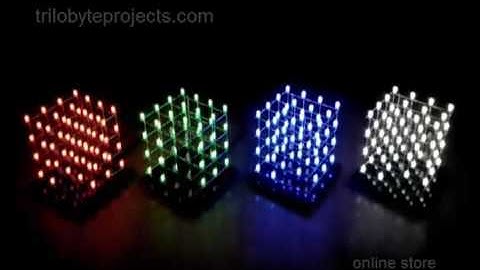 4x4x4 Led cube