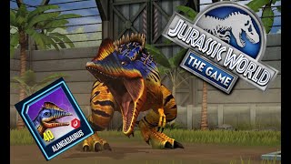 ALANGASAURUS MAXED! || Jurassic World - The Game || Ep. 28