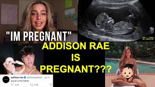 Addison Rae is PREGNANT ... with Bryce&#39;s child?