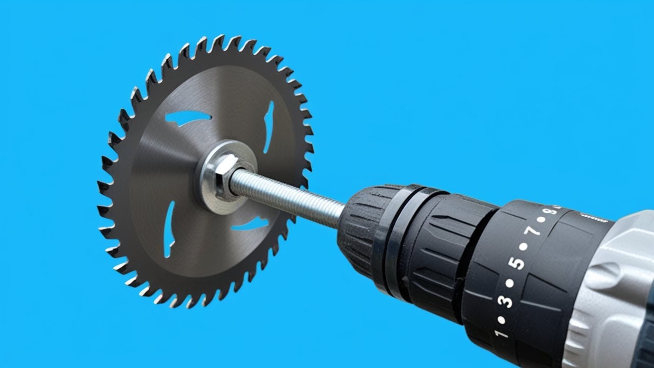 Turn Your Drill Into an Industrial Saw! The Secret Tool Billions Want to Learn