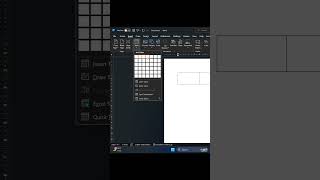 Insert Table in MS Word #viral #trending