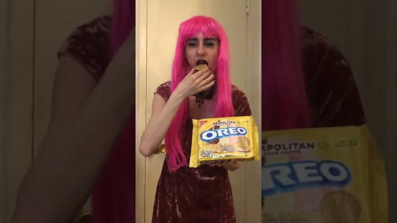 Oreo Neapolitan Waffle Cone Cookie 