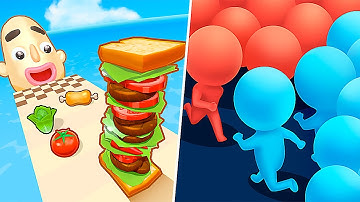 Sandwich Runner | Countmaster - All Levels Update Gameplay Walkthrough Android & IOS - NEW APK!