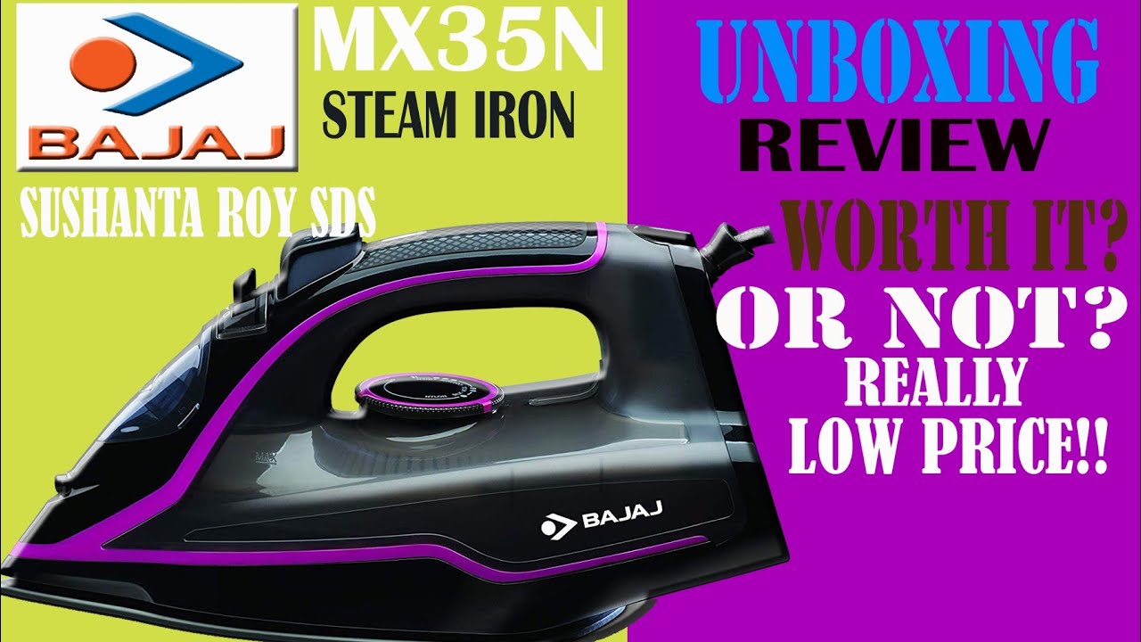 Bajaj MX 3 Neo Steam Iron, Steam Iron, Irons