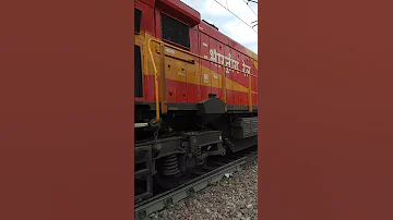 king of Diesels WDG6G INDIAN RAILWAYS #shorts