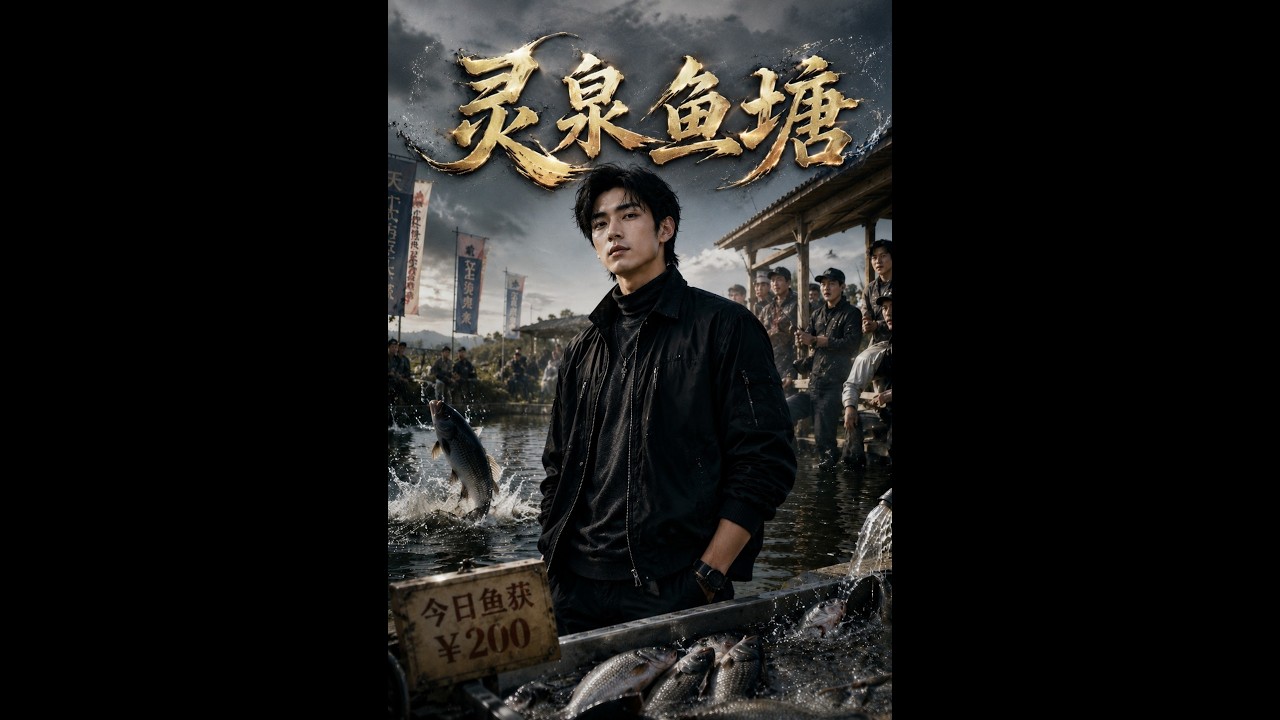 【一口气看完】《灵泉鱼塘》#短剧 #AI短剧 #逆袭 #drama #爽剧 #鲨鱼先生