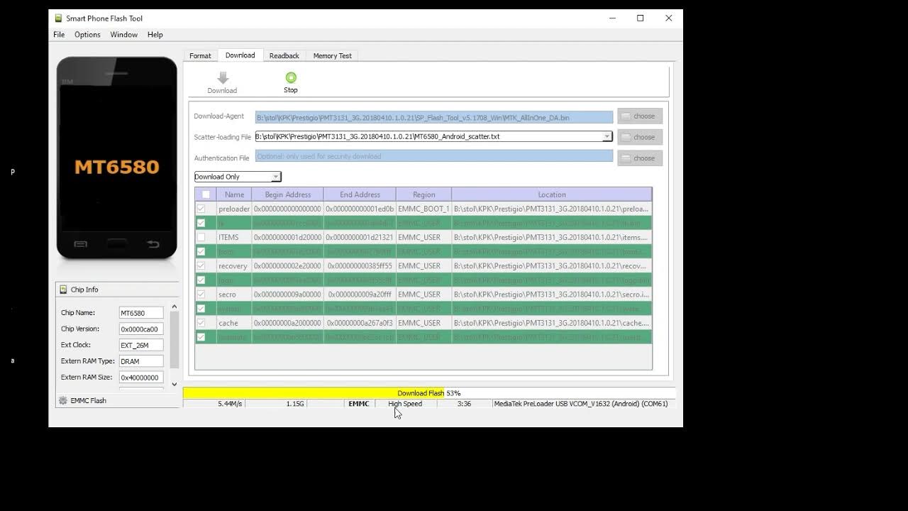 Prestigio MultiPad PMT3131 3G Flash firmware/ Смена программного