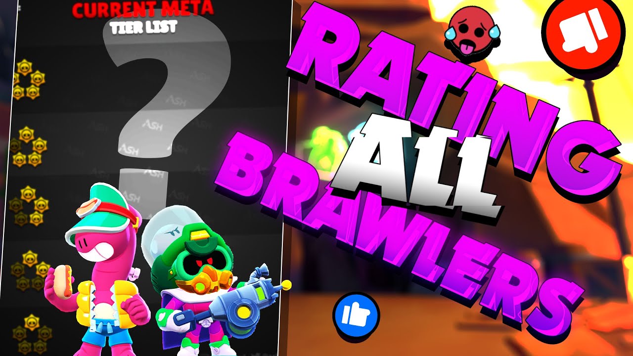 Ranking ALL Brawlers TIER LIST! August 2023 