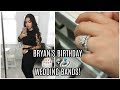 BRYAN'S BIRTHDAY + OUR WEDDING BANDS!