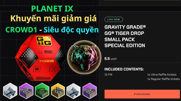 PLANET IX: Cách tham gia khuyến mãi Tiger Drop | IXT TOKEN