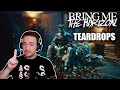 REACTING to BRING ME THE HORIZON (Teardrops) 😢🎤🔥