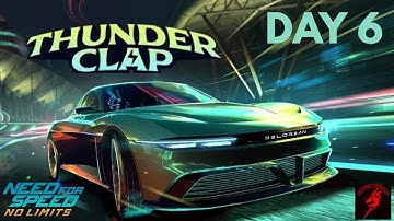 "Need For Speed No Limits | DELOREAN ALPHA 5 | Thunder Clap | Day 6 LANDFALL"