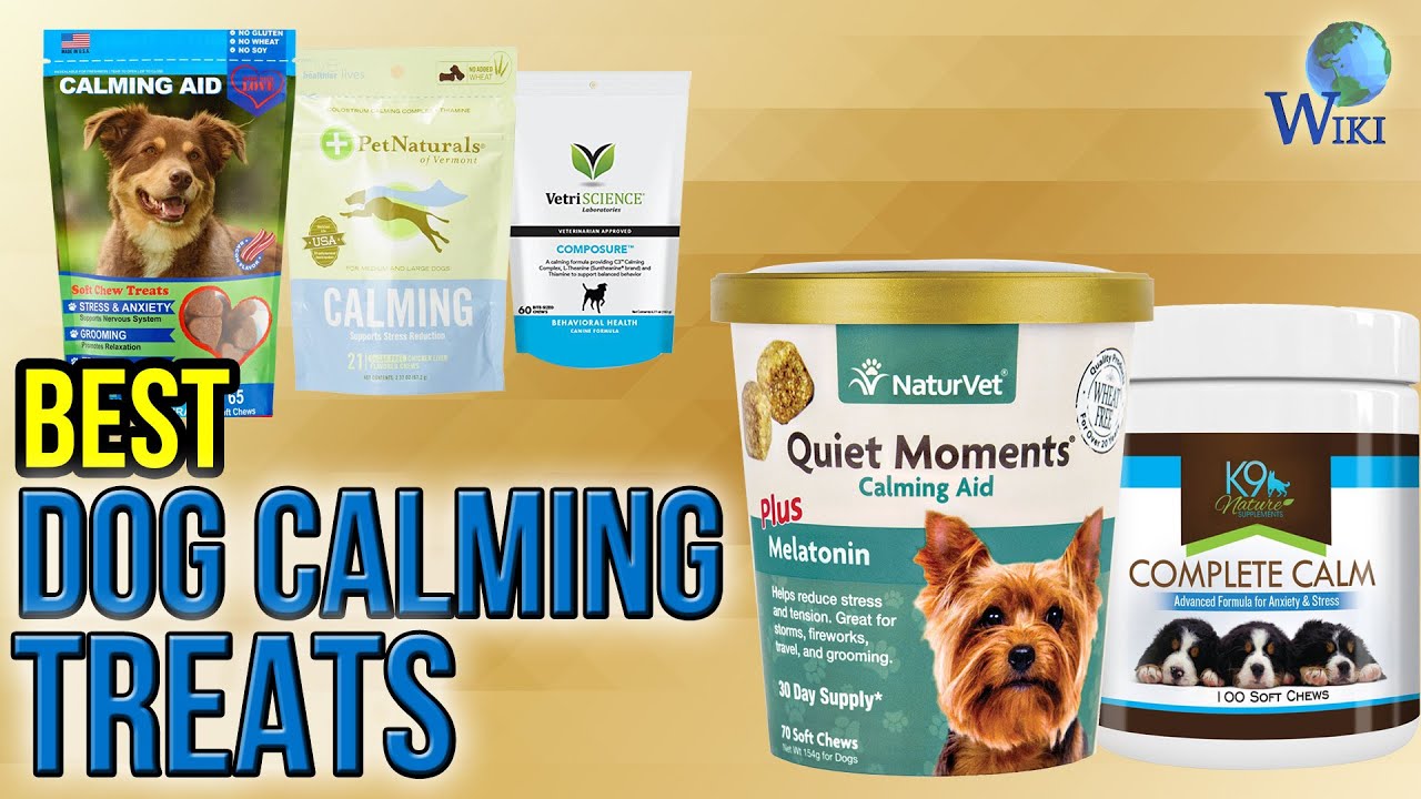 best calming treats for puppies