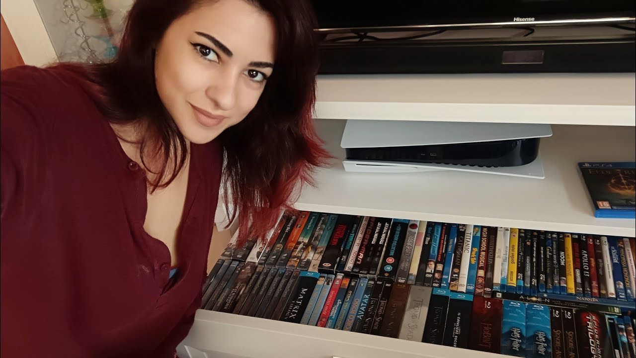 ASMR ITA|| Vi Mostro La Mia Collezione Di Film & Serie Tv🌿🧡