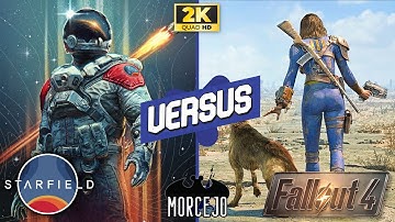 Starfield vs Fallout 4  - Comparison 1