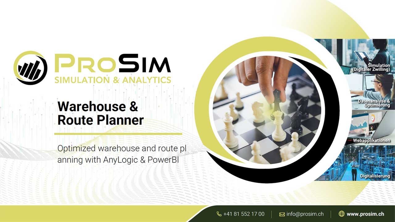 Optimized Warehouse and Route Planning with AnyLogic and Power BI - YouTube