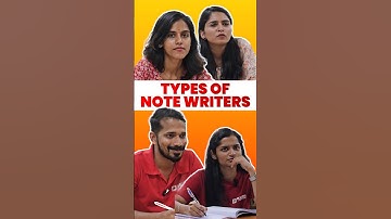 Types of Note Writers 👍
