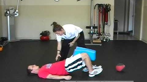 FreeFitnessVideos.com: Glute Bridge Isometric Hold with Adduction