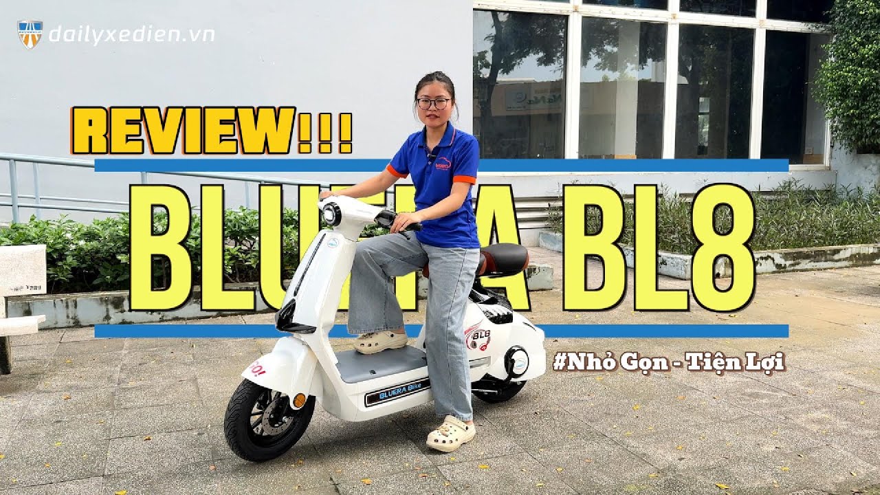 Trải Nghiệm Xe Điện BL8 | Động Cơ 500W,  Đi 50km/1 Lầ