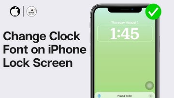 How to Change Clock Font on iPhone Lock Screen 2024 | Create Custom iPhone Lock Screen
