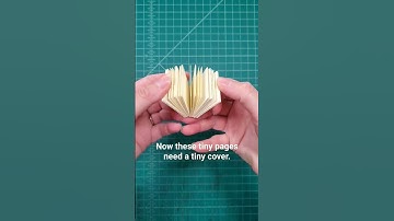 Tiny Book Press for Tiny Books // Making miniature books with Stoneburner Books #bookbinding #tiny