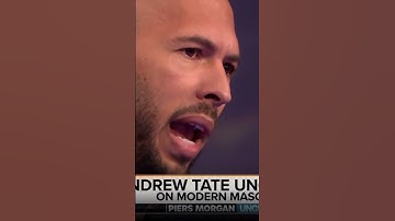 Andrew Tate with Piers Morgan on Masculinity #andrewtate #masculinity #piersmorgan #show #shorts
