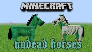 Minecraft Undead Horses !!!