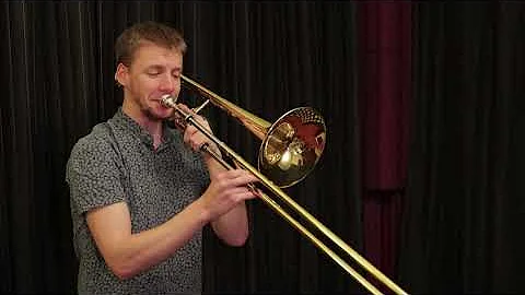 Fantasy for Trombone by Malcolm Arnold, performed ...