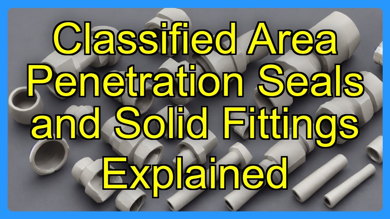 Classified Area Penetration Seals and Solid Fittings Explained