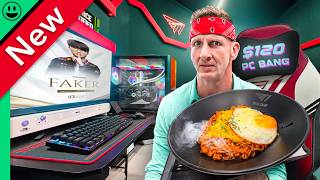 $10 vs $120 Korean PC Bang Food!!