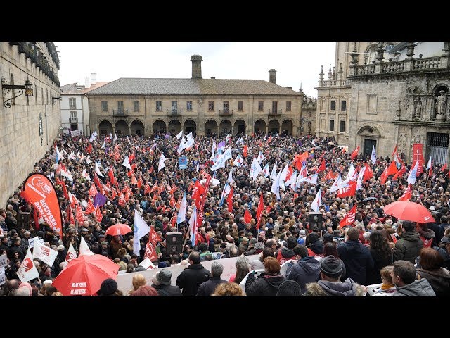 Manifestaci&oacute;n en defensa da sanidade p&uacute;blica. (Compostela, 4/2/18)
