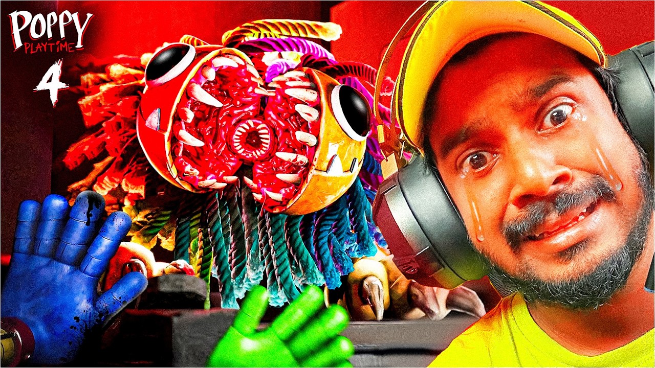 🔴 POPPY PLAYTIME CHAPTER 4 😨⁉️ The Most Scariest Chapter 😱