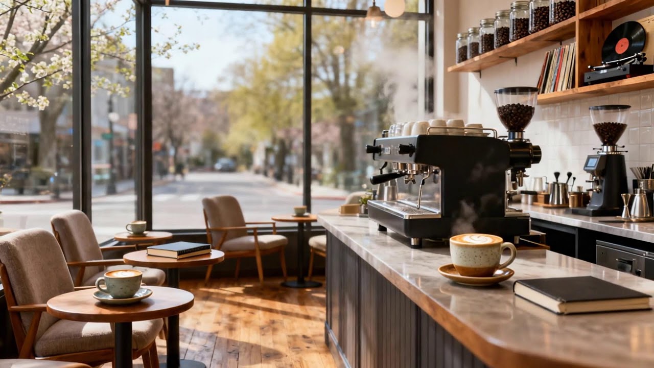春のジャズコーナー 🌿☕ 穏やかな音色