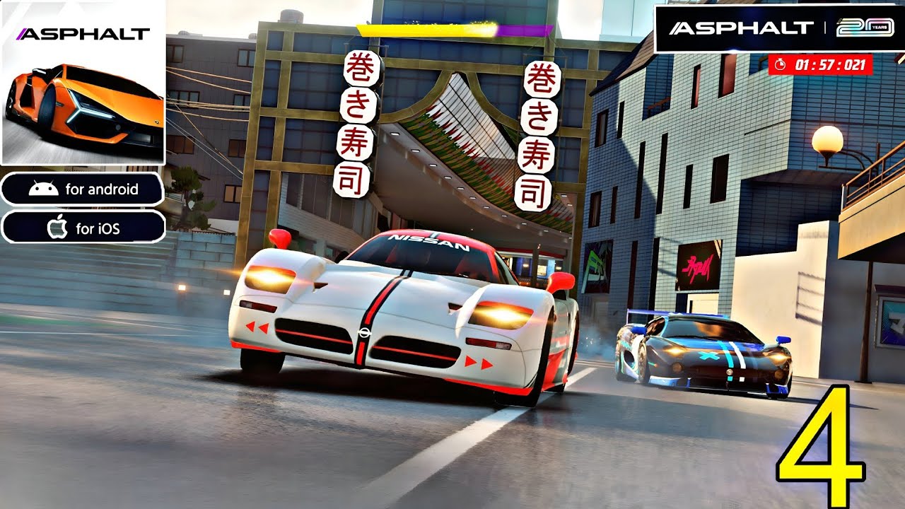 Asphalt Legends Gameplay Walkthrough Part 4 (ios, Android)