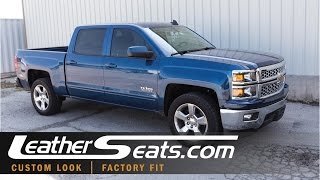 2015 Chevy Silverado Custom Interior Replacement Leather Seats - LeatherSeats.com