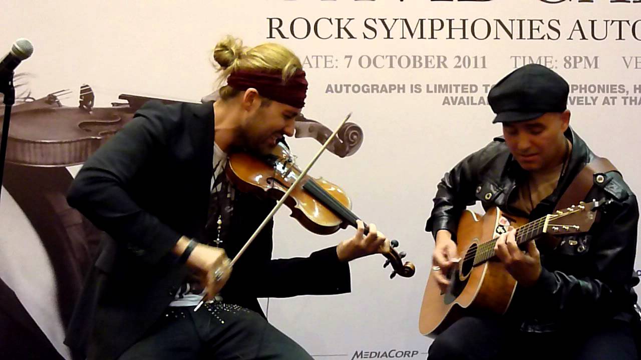 David Garrett - Summer, Autograph Signing Singapore