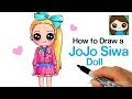 How to Draw a JoJo Siwa Doll