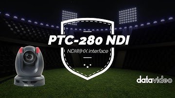 📢 Introducing: 4K NDI PTZ Camera | Datavideo PTC-280NDI