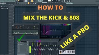 How To Sidechain the Kick and 808 Like A  Pro | FL Studio