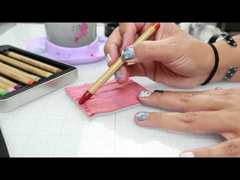 Distress Watercolor Pencils - What they are and some ways to use them! 