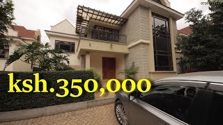Tour of an elegant 6 bedroom house located in lavington, for rent at ksh 350,000