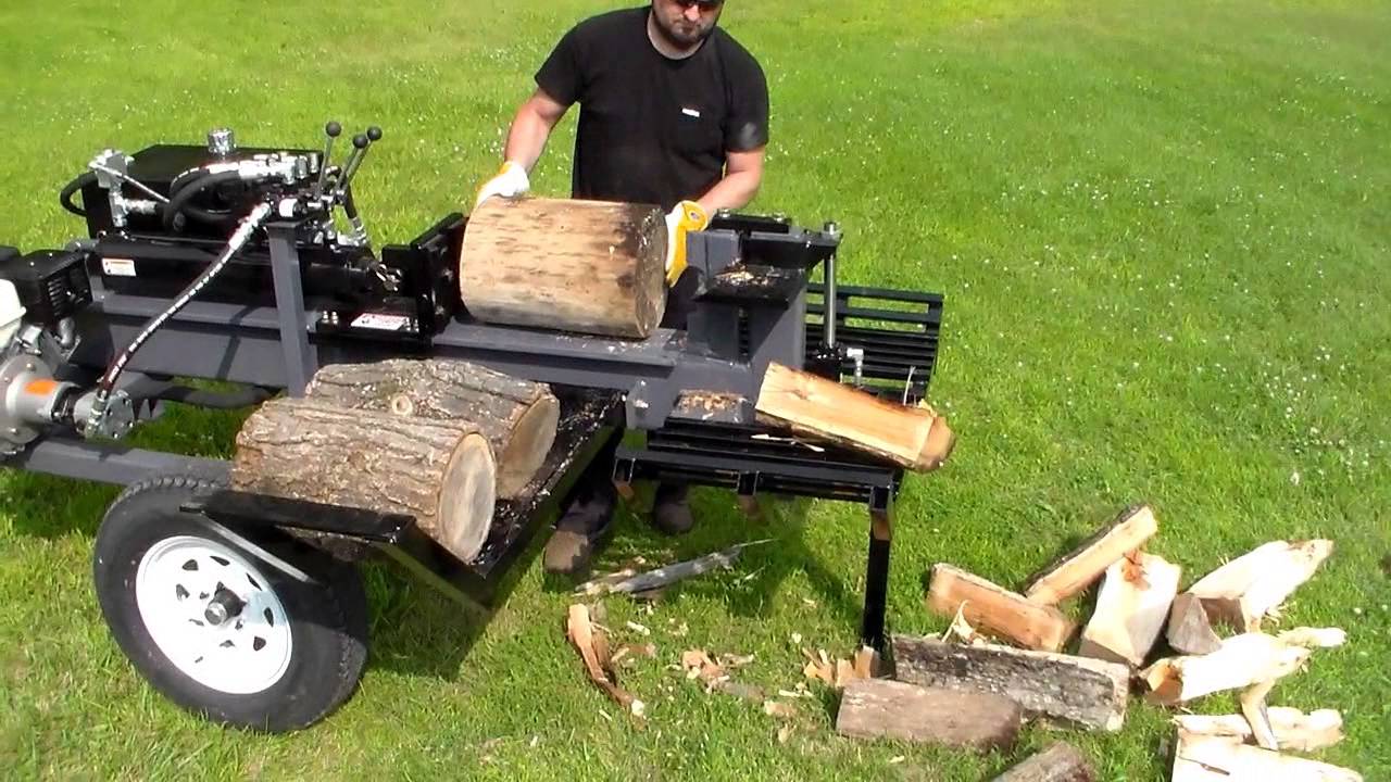 All Wood Log Splitters Locust Series YouTube