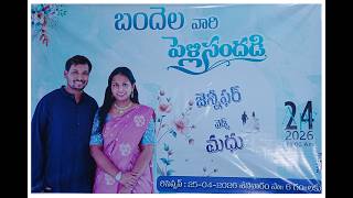 Bandela's Reception Celebrations | Jennifer Sudhakar &amp; Madhu | 25th April | Dream Destination Studio