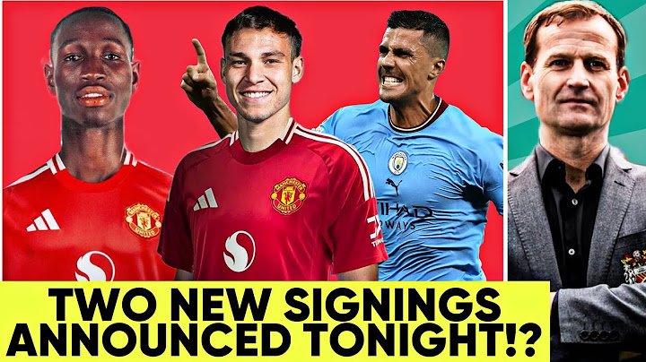 Man Utd Could Announce TWO New Midfield Signings TONIGHT! McTominay Exit Close?