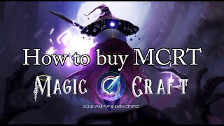 How to buy MagicCraft (MCRT) token with Trust Wallet EASY TUTORIAL