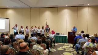 Installment of the 2016 Board of Chapter Officers of North Carolina APCO